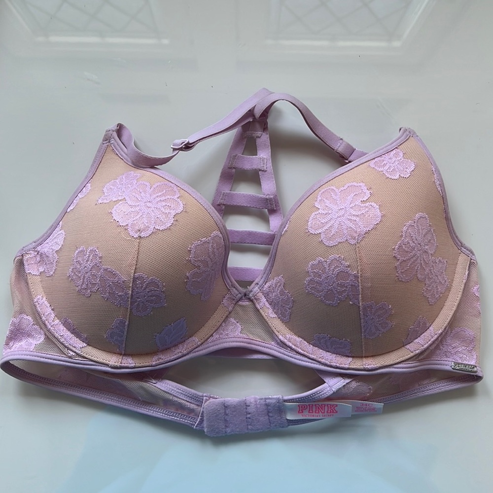 BASICALLY NEW PINK BRA